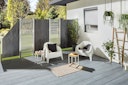 Vorschaubild TraumGarten SYSTEM Designgitter LINEA Edelstahl