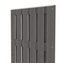 Vorschaubild TraumGarten Jumbo WPC Alu-Design Einzeltor 980 x 1790 mm