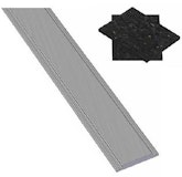 OSMO Nut-Abdeckleiste für Aluminiumpfosten inkl. Gummipads OSMO Nut-Abdeckleiste für Aluminiumpfosten inkl. GummipadsZubehörbild