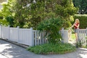 Vorschaubild TraumGarten Longlife Cleo Vorgartenzaun1800 x 850 mm