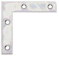 Alberts® Möbelwinkel, sendzimirverzinkt, HxLxB 50x50x10 mm, verpackt à 12 St. 336912