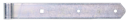Vorschaubild Alberts® Ladenband, gerade, Abschluss abgerundet, galvanisch verzinkt dickschichtpassiviert., LxB 300x40 mm, Rolle ⌀13 mm 