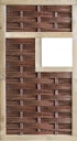 Vorschaubild T&J LABO-3D Weidengeflechtzaun 94x 180 cm, 1 Fenster mittig