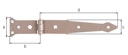 Vorschaubild Alberts® DURAVIS® Werfgehänge 202mm