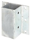 Vorschaubild Alberts® Pfostenträger für L- und U- Steine/Mauern 71x71mm zum Anschrauben
