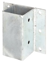 Alberts® Pfostenträger für L- und U- Steine/Mauern 71x71mm zum Anschrauben