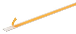 Alberts® Flachstange selbstklebend, Alu, Länge 2,6m