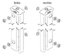 Vorschaubild LEGI-Vario Zaunanschlusspfosten links + rechts M16 fit R+K
