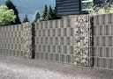 Vorschaubild dz Gabionensäule RUBIN 420 x 270 mm - Verschieden Höhen