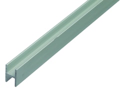 Alberts® H-Profil für Spanplatten, Alu, versch. Größen