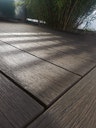 Vorschaubild Fiberdeck Vintage WPC-Terrassendiele Bi-Color Graphite/Wenge massiv 23 x 138 mm