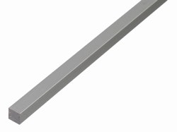 Alberts® BA-Stange, Vierkant, Alu, Länge 1m