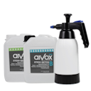 Vorschaubild Arvox Pro Stein + Beton 2-Komponenten-Reiniger 2 x 2,5 Liter PROFISET inkl. Arvox Druckpumpzerstäuber