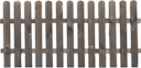 Vorschaubild T&J BLACKLINE-Serie Vorgartenzaun, 180 x 85 cm, anthrazit lasiert, Staketen 16/90 mm, Riegel 22/70 mm