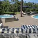 Vorschaubild Fiberdeck Premium WPC-Terrassendiele Light grey massiv 23 mm