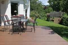 Fiberdeck Premium WPC-Terrassendiele Ipé massiv 23 x 210 mm Fiberdeck Premium WPC-Terrassendiele Ipé massiv 23 x 210 mmZubehörbild