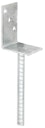 Vorschaubild Alberts® L-Pfostenträger mit Betonanker Breite: 80mm Höhe: 104mm