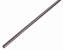 Alberts® Vierkantstange, Stahl roh, versch. Größen