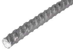Alberts® Beton-Riffelstahl, Stahl roh, Länge 1m, versch. Durchmesser