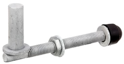 Alberts® Kloben z.Durchschrauben,ein Paar,feuerverz.,Dornst.⌀16mm,Länge 140mm,Gew.M12 Alberts® Kloben z.Durchschrauben,ein Paar,feuerverz.,Dornst.⌀16mm,Länge 140mm,Gew.M12 Zubehörbild