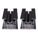 GroJa SYSTEM Alu-System UK Set Schwarz VE 2 á 300 mm GroJa SYSTEM Alu-System UK Set Schwarz VE 2 á 300 mmZubehörbild
