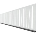 Vorschaubild Traumgarten SYSTEM Dekorprofil LINEA Silber