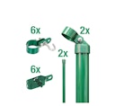 Vorschaubild Alberts® Zauneck-Set Maschendrahtzaun,z.Einbet.,grün,Zaunhöhe:1500mm 601447