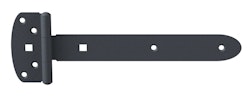 Alberts® Kreuzgehänge Ovado verz.,graphitgrau beschichtet Länge 391 mm 