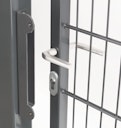 Vorschaubild dz Flügeltor VARIO Residenz standard BARCELONA Einzeltor