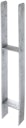 Vorschaubild Alberts® H-Pfostenträger 300x60x6mm Gesamtlänge 800mm für verschiedene Pfostenstärken