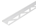 Vorschaubild Alberts® Fliesen-Viertelkreisprofil, Kunststoff, weiß, Breite 30mm, Länge 2,5m
