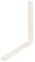 Alberts® Balkenwinkel weiß beschichtet 160x160x20 mm