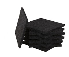 aMbooo Terrassendielen UK Gummi Pad 24-er 40x60x5 mm  
