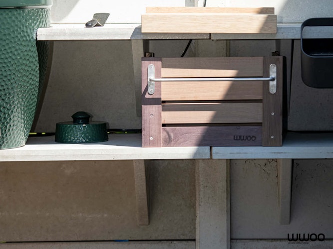 WWOO Designbeton-Outdoorküche Lennox