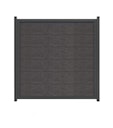 Vorschaubild GroJa Viento Designzaun Typ Quadratisch 180x180 mit Rahmen Anthrazit