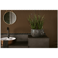 Vosteen Design Blumentopf /  Pflanzgefäß Terrakotta schwarz ø 37 cm x H 22 cm
