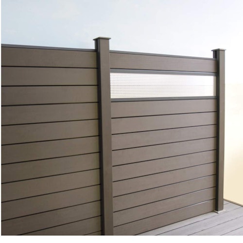 GroJa Solid Stecksystem Pfostenabdeckleiste 190 cm