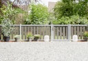 Vorschaubild Traumgarten RAJA WPC ALU XL Vorgartenzaun-Set Anthrazit, 1800 x 950 mm