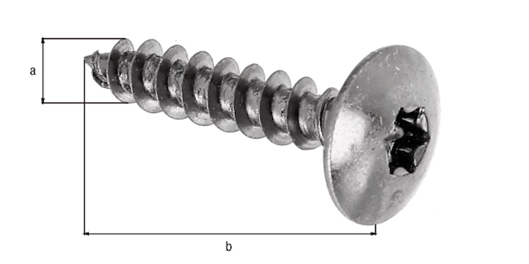 Alberts® Holzschraube Maxi-Fix Edelstahl SxL ⌀6x30 mm Box à 4 St. 