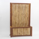 Vorschaubild BambusBASIS Hochbeet mit Sichtschutz Profile Corten