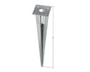 Vorschaubild Alberts® Schweißgitter Fix-Clip Pro® Komplettset 10 / 25 Meter mit Bodenhülse