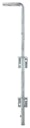 Vorschaubild Alberts® Bodenschieber feuerverzinkt Gesamthöhe 500 mm Abstand Bolzen - Tor 40 mm 