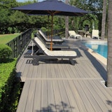 Fiberdeck Premium WPC-Terrassendiele Light grey massiv 23 mm Fiberdeck Premium WPC-Terrassendiele Light grey massiv 23 mmZubehörbild