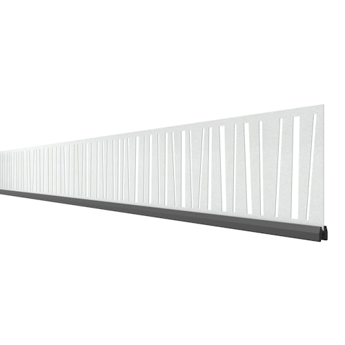 Traumgarten SYSTEM Dekorprofil LINEA Silber