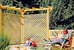 T&J Pergola Verlängerung 9 x 9 x 190 cm