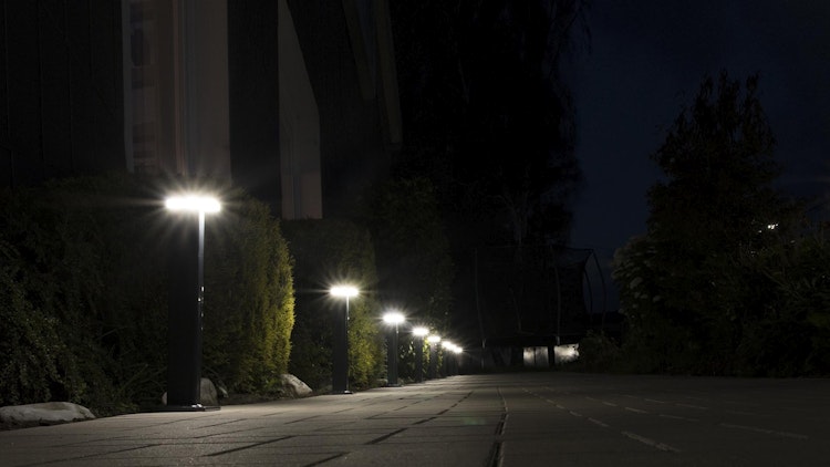dz LED Zaunbeleuchtung für Torpfosten 120 x 120 mm