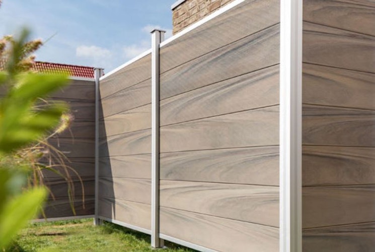 OSMO Multi-Fence Co-Extrusion Grundelement Aluminium 180x178 cm
