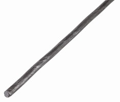 Alberts® Rundstange, Stahl roh, versch. Größen