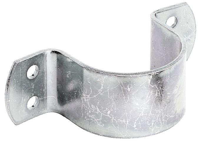 Alberts® Rohrschelle, galvanisch verzinkt dickschichtpassiviert, Außen-⌀57 mm, ⌀2 1/4 Zoll, TxB 40x133 mm 216672