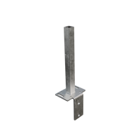GroJa Konsole GJ 49 L-Stein 16 x 12 x 40 cm zum Aufdübeln inkl. Senkschrauben M8 x 35 mm
